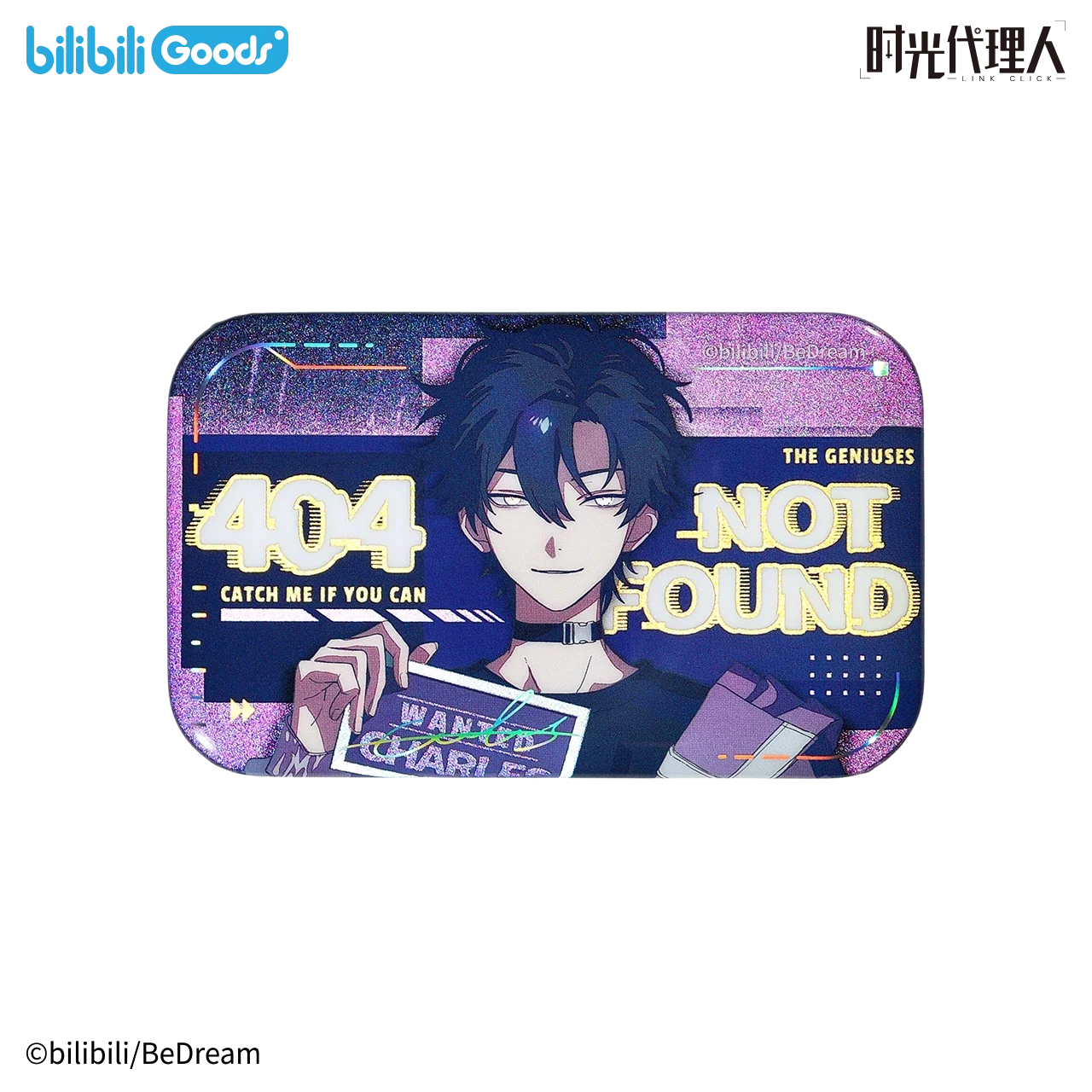 Link Click M.O.D Collection "The Genius Who Poaches Time" Reflective Badge - Image 2