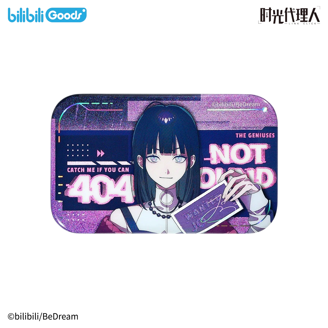 Link Click M.O.D Collection "The Genius Who Poaches Time" Reflective Badge - Image 3