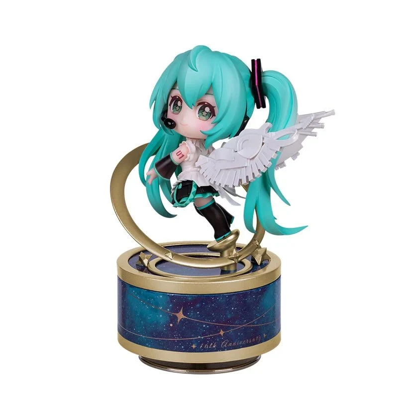 Hatsune Miku Chibi 16th Anniversary Figure with Music Box - Image 4