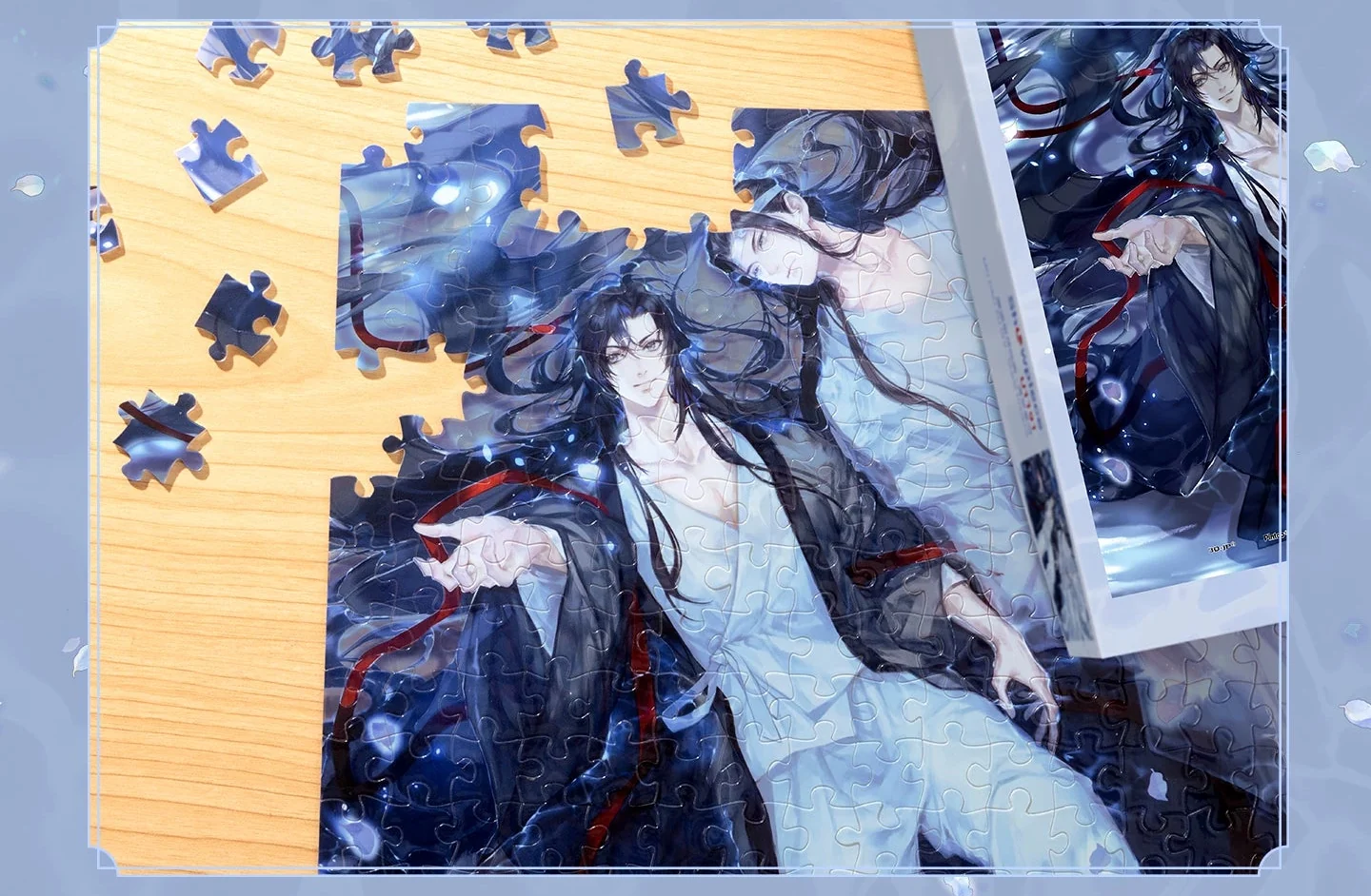MDZS Animation Transparent Puzzle - Starry Dream River 252pcs - Image 2