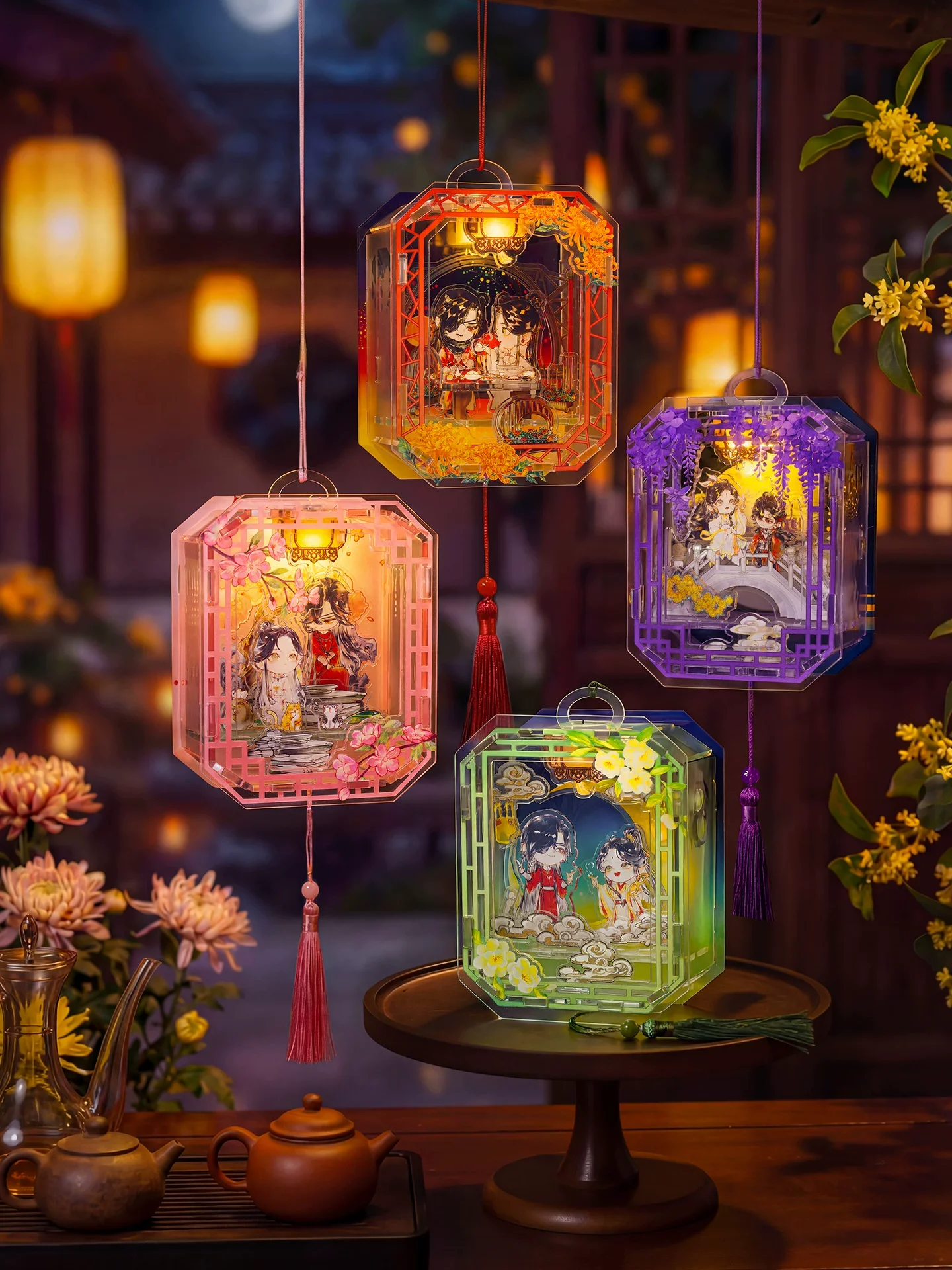 TGCF Acrylic Puzzle  Lantern  - Three Thousand Lanterns Blind Box