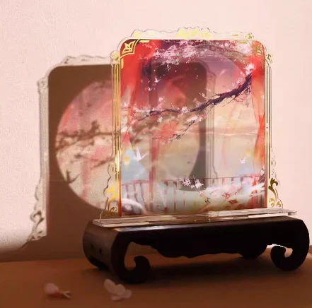 TGCF Blowing Shadow Skeleton Dust Series Acrylic Stand-Up - Image 3