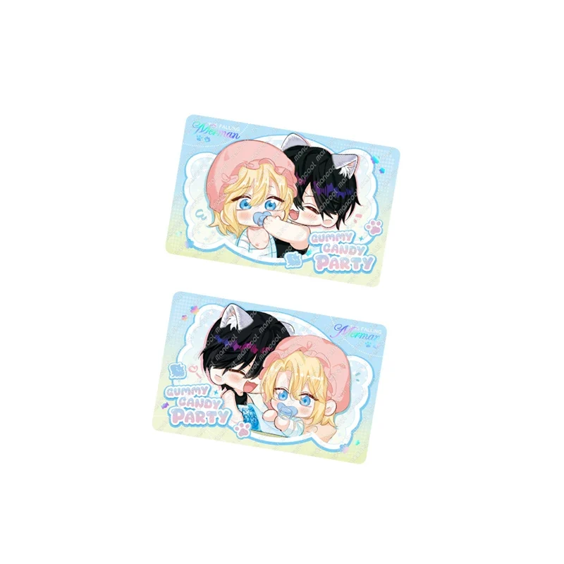 The Falling Merman Gummy Party Paper Card Set Full Box (8 Packs/Box) - Image 2